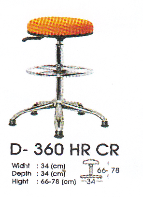 Kursi Bar - D 360 HR CR
