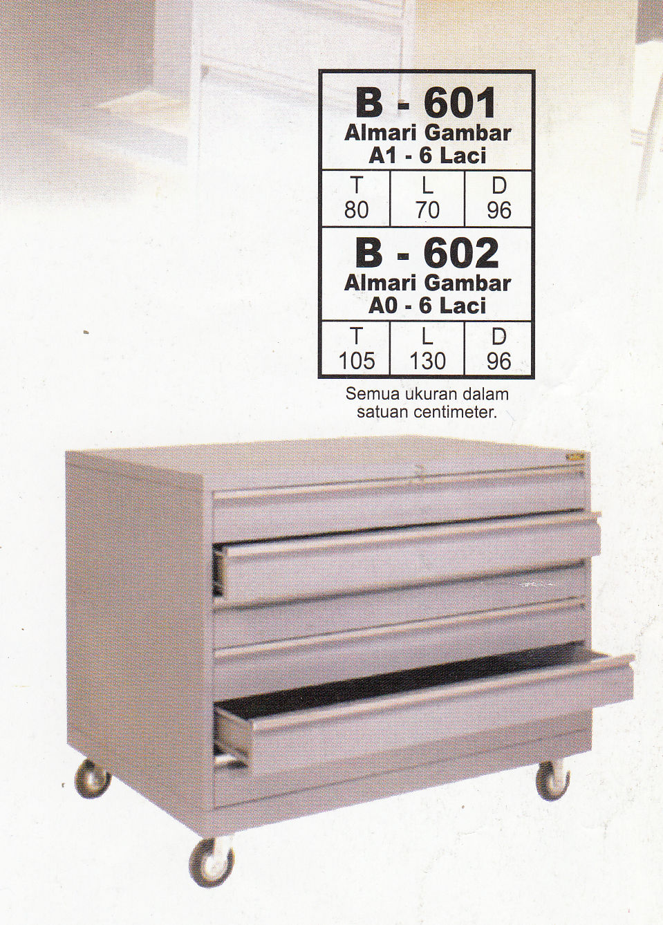 Lemari Gambar A1