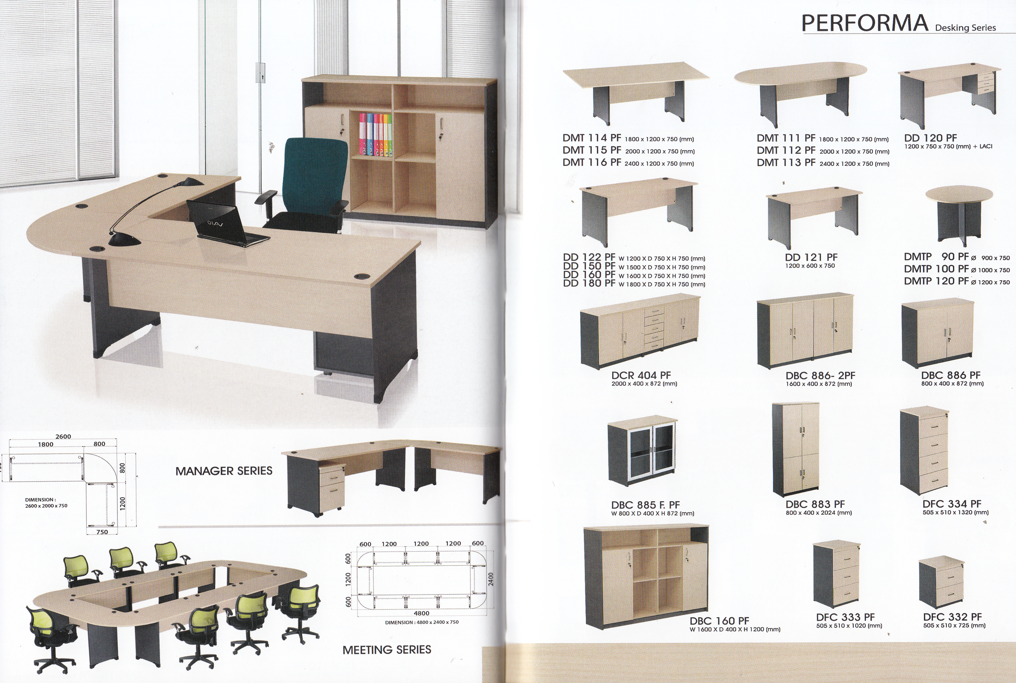 Meja - Perfoma Series